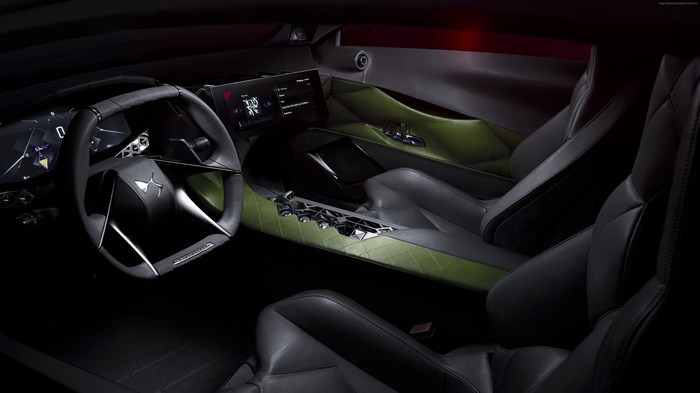 DS E-Tense concept car interior