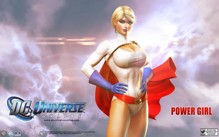 Power Girl from DC Universe Online