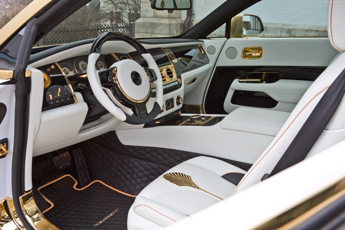 interior, Wraith Palm Edition 999, Mansory Rolls-Royce Wraith, Geneva Auto Show 2016