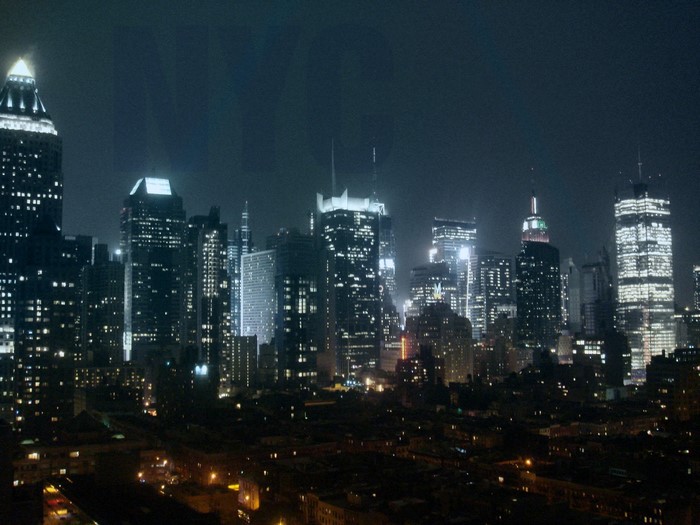 New York City Skyline at Night