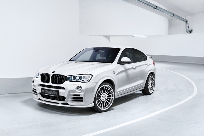 Hamann BMW X4 in a parking garage