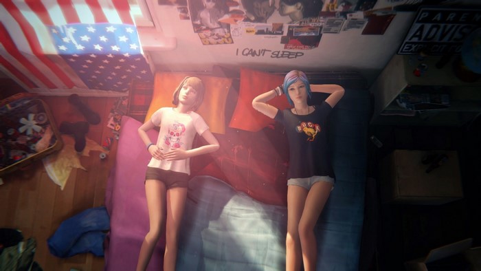 Max Caulfield and Chloe Price from Life Is Strange