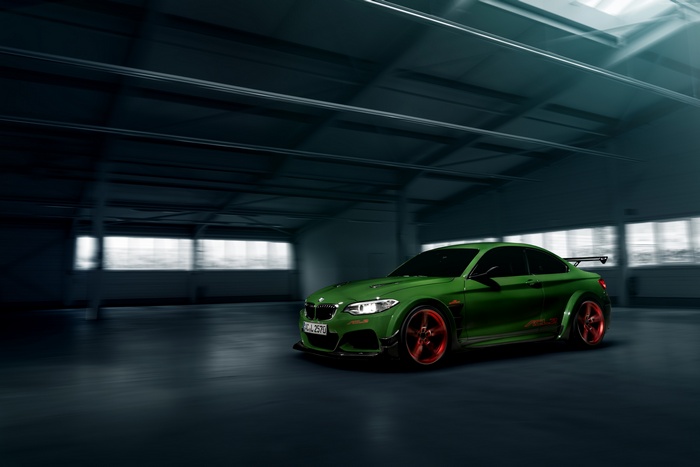 Green AC Schnitzer ACL2 (F22) Sports Car