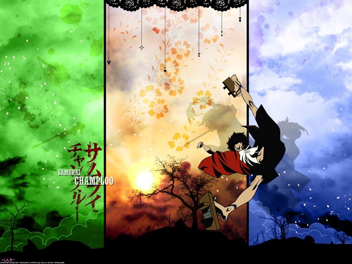 Mugen from Samurai Champloo in action