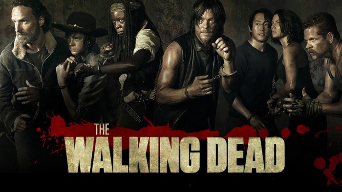 The Walking Dead characters in promotional image