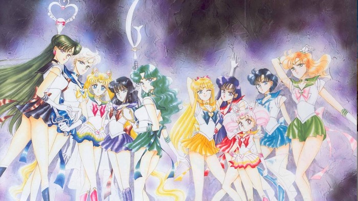 Sailor Moon characters illustration