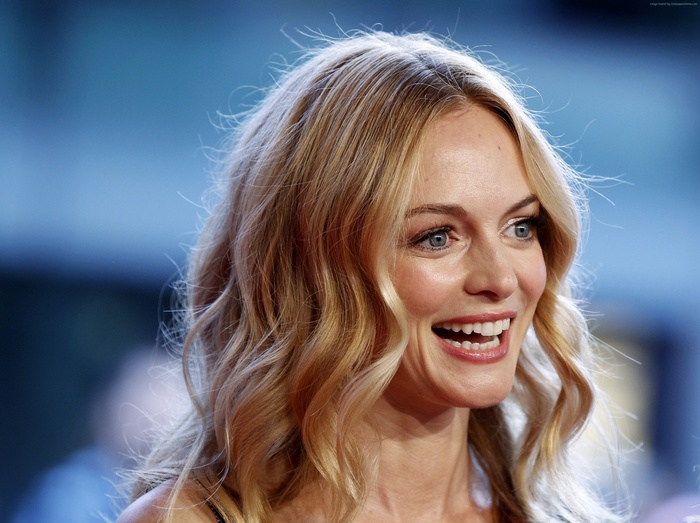 Actress Heather Graham smiling