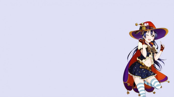 Sonoda Umi from Love Live in a witch costume