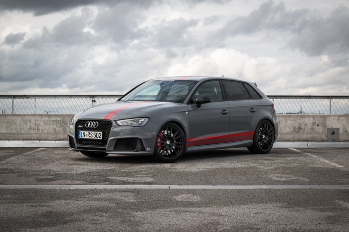 MTM Audi RS3 Sportback with red stripes
