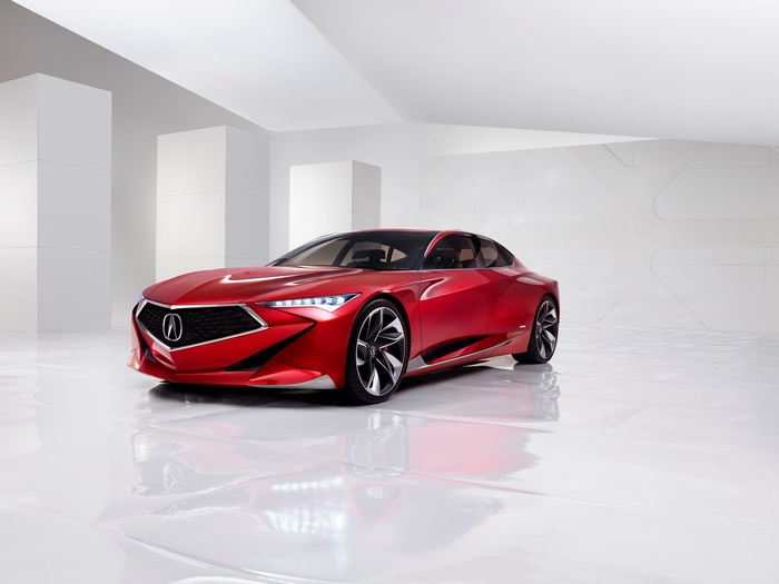 Acura Precision Concept Car at Detroit Auto Show 2016