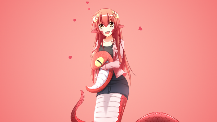 Wallpaper : Miia Monmusu, Monster Musume no Iru Nichijou, monster girl, big  boobs, beach, sunset, redhead, long hair, pointed ears, cleavage, anime  girls, yellow eyes 1920x1080 - mattilius258 - 1371093 - HD Wallpapers -  WallHere