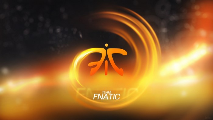 Team Fnatic logo with fiery swirl