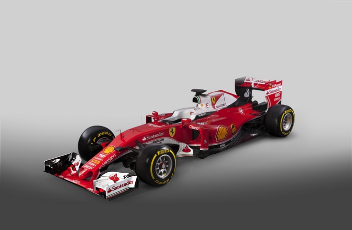 Ferrari SF16-H Formula 1 race car