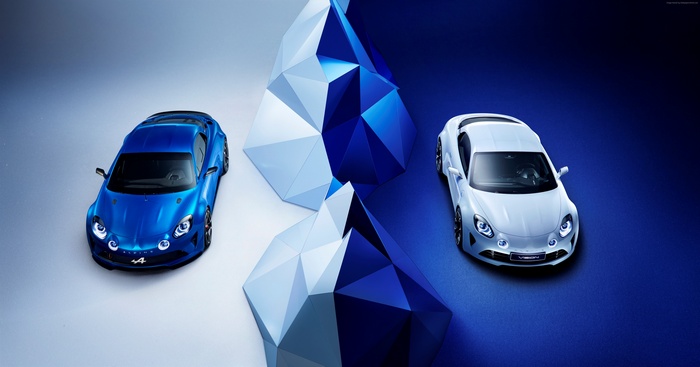 Renault Alpine Vision concept cars at Geneva Auto Show 2016