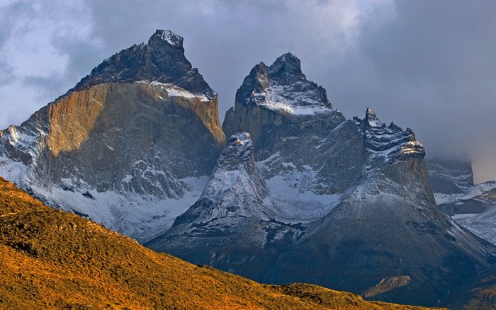 Torres del Paine Mountains in Patagonia, Chile
