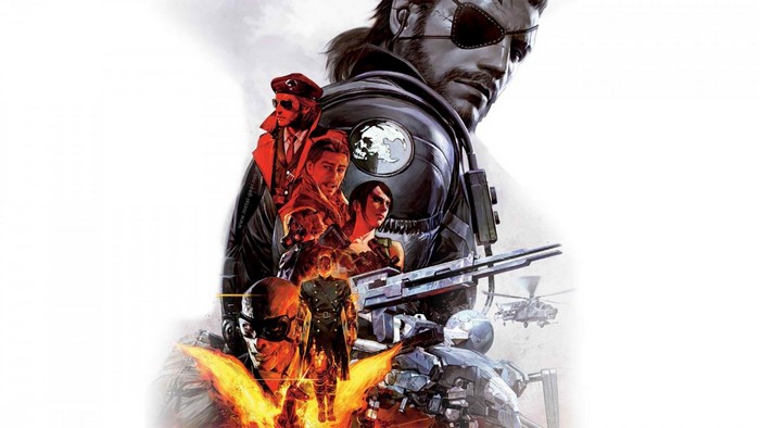 Metal Gear Solid V The Phantom Pain Characters Artwork