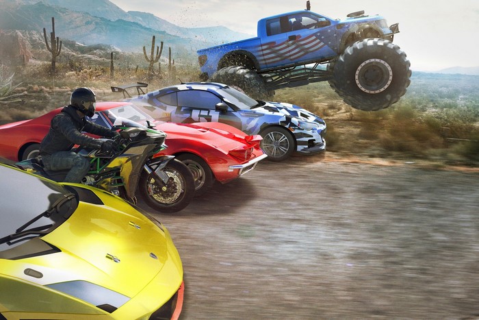 The Crew Wild Run Monster Truck and Sports Cars Racing