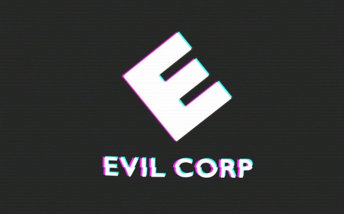 Evil Corp logo from Mr. Robot TV series