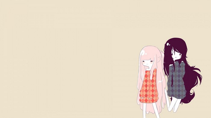 Marceline and Princess Bubblegum from Adventure Time