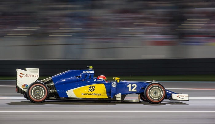Sauber C35 Formula 1 car with Banco do Brasil livery
