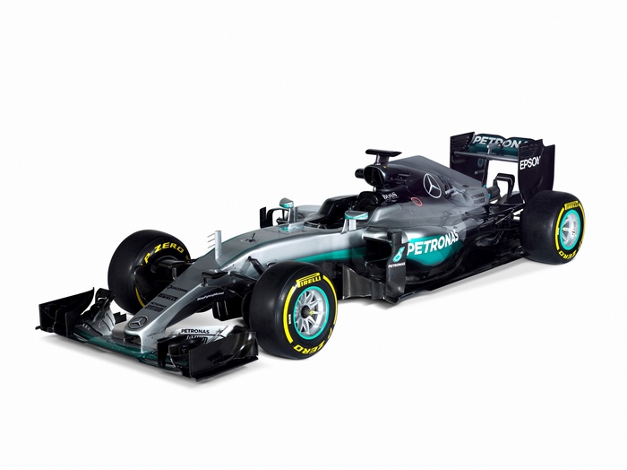 Mercedes AMG F1 W07 Formula 1 Car