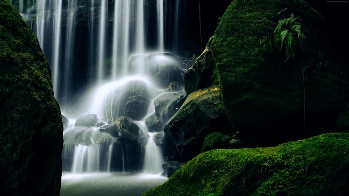 Waterfall in New Zealand