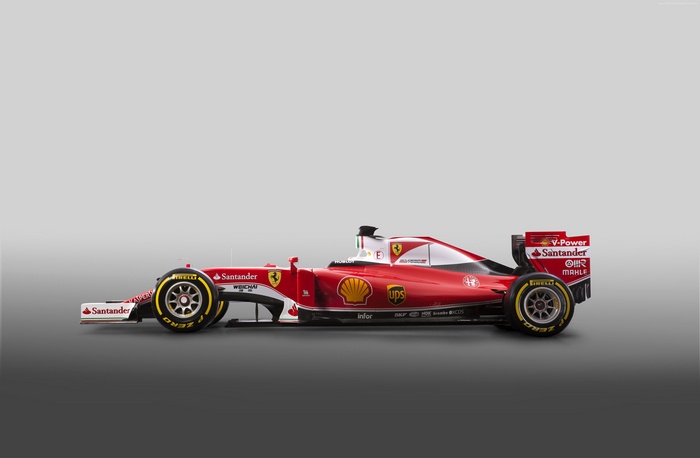 Ferrari SF16-H Formula 1 car