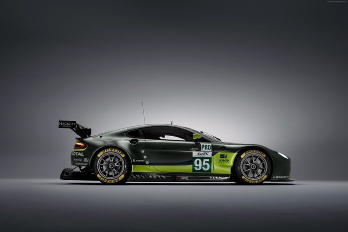 Aston Martin V8 Vantage GTE racing car