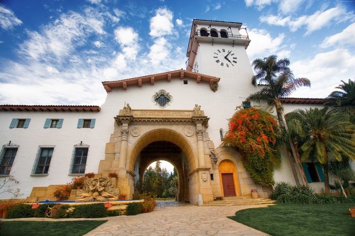 Santa Barbara County Courthouse, California, USA