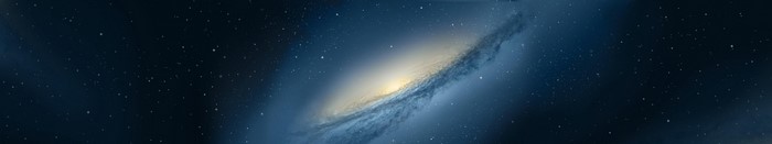 Galaxy NGC 3190 in outer space with stars