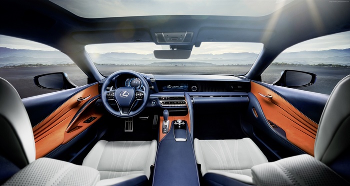 Lexus LC 500h EU-spec Interior