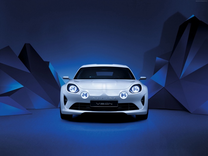 Renault Alpine Vision concept car at Geneva Auto Show 2016