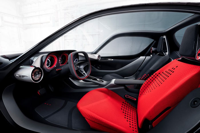 Opel GT Concept car interior