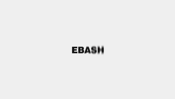 Ebash text logo