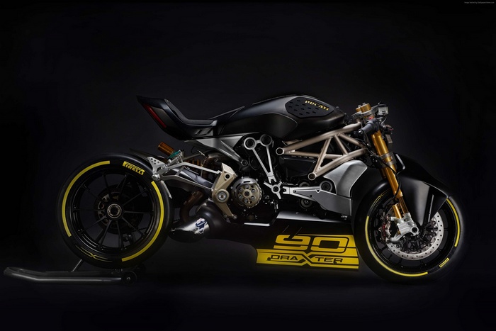 Ducati draXter motorcycle at Verona Motor Bike Expo 2016