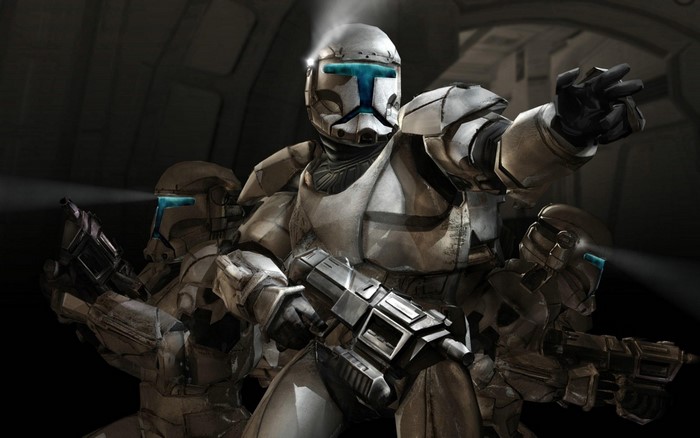 Clone Troopers from Star Wars: Republic Commando