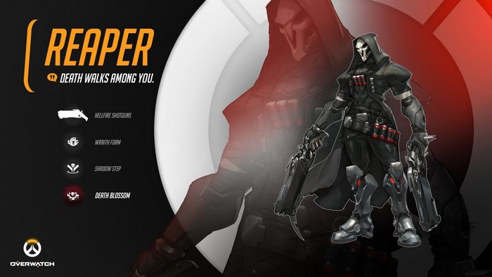 Reaper from Overwatch character information