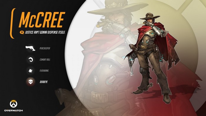 McCree from Overwatch character art