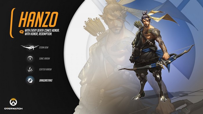Hanzo from Overwatch character abilities