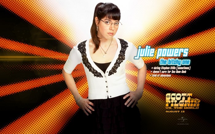 Julie Powers from Scott Pilgrim vs. The World