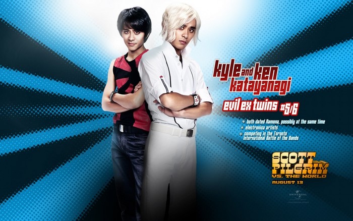 Kyle and Ken Katayanagi from Scott Pilgrim vs. the World