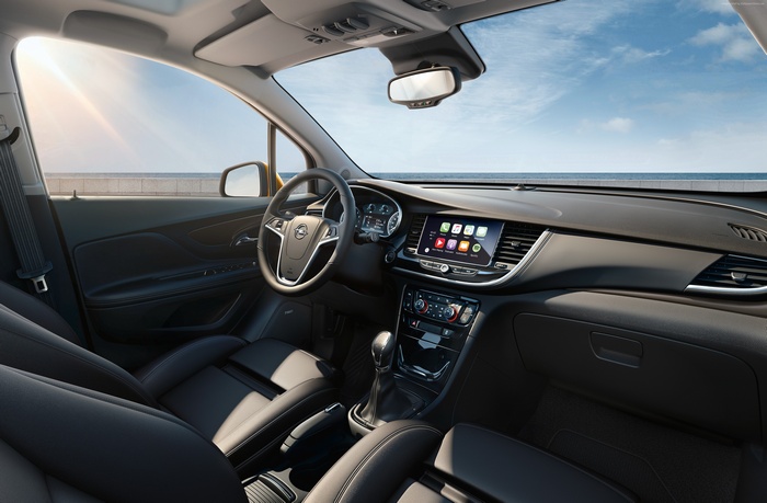 Opel Mokka X interior at Geneva Auto Show 2016
