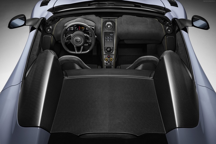 McLaren MSO 675LT Spider interior