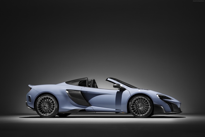 McLaren MSO 675LT Spider sports car