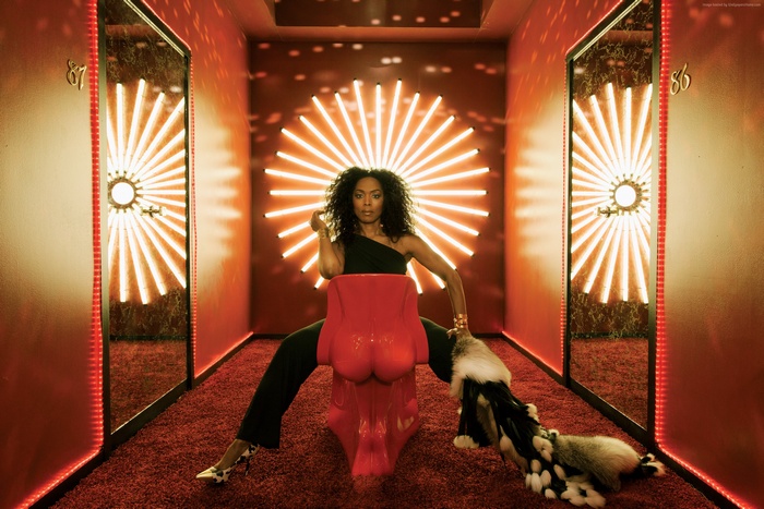 Angela Bassett from American Horror Story Hotel