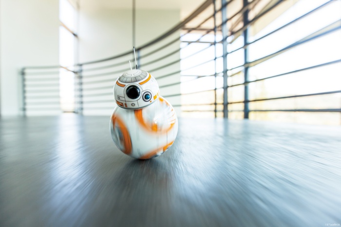 BB-8 robot toy from Star Wars
