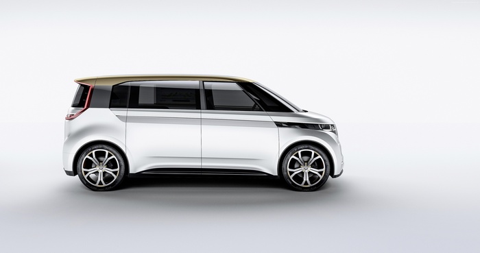 Volkswagen BUDD-e concept electric microbus