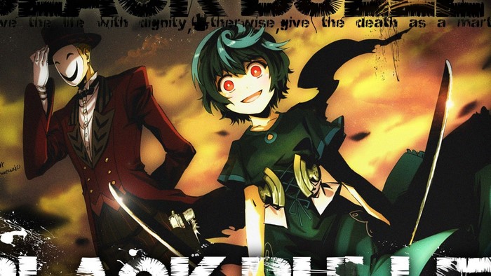 Kagetane Hiruko and Kohina Hiruko from Black Bullet