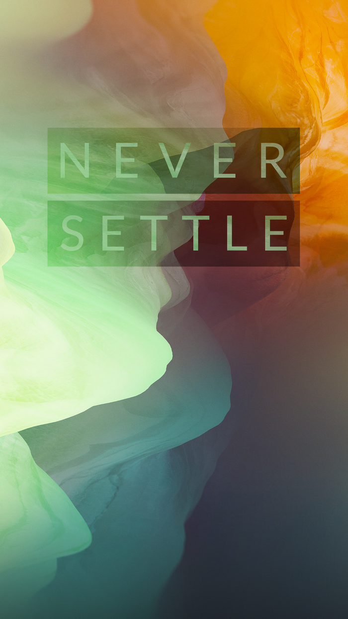 OnePlus Never Settle Abstract Wallpaper