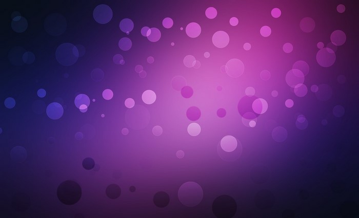 Purple and pink bokeh circles illustration